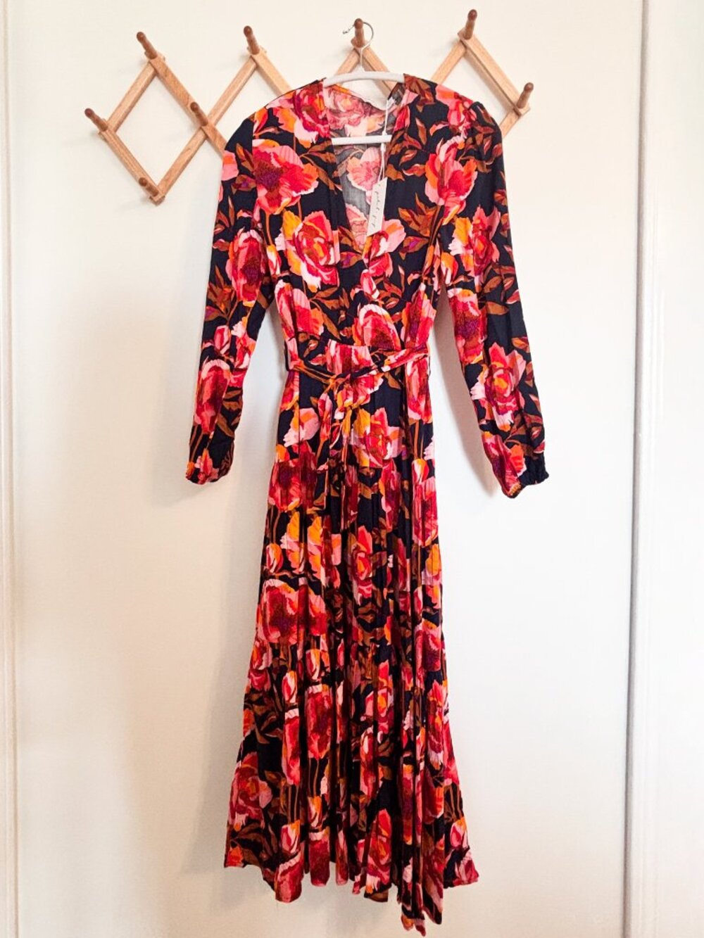 Bright Floral Maxi Dress